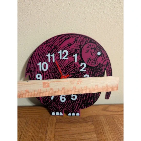 George Nelson Hard-To-Find‎ Elihu The Elephant Zoo Clock 1960s Design Excellent
